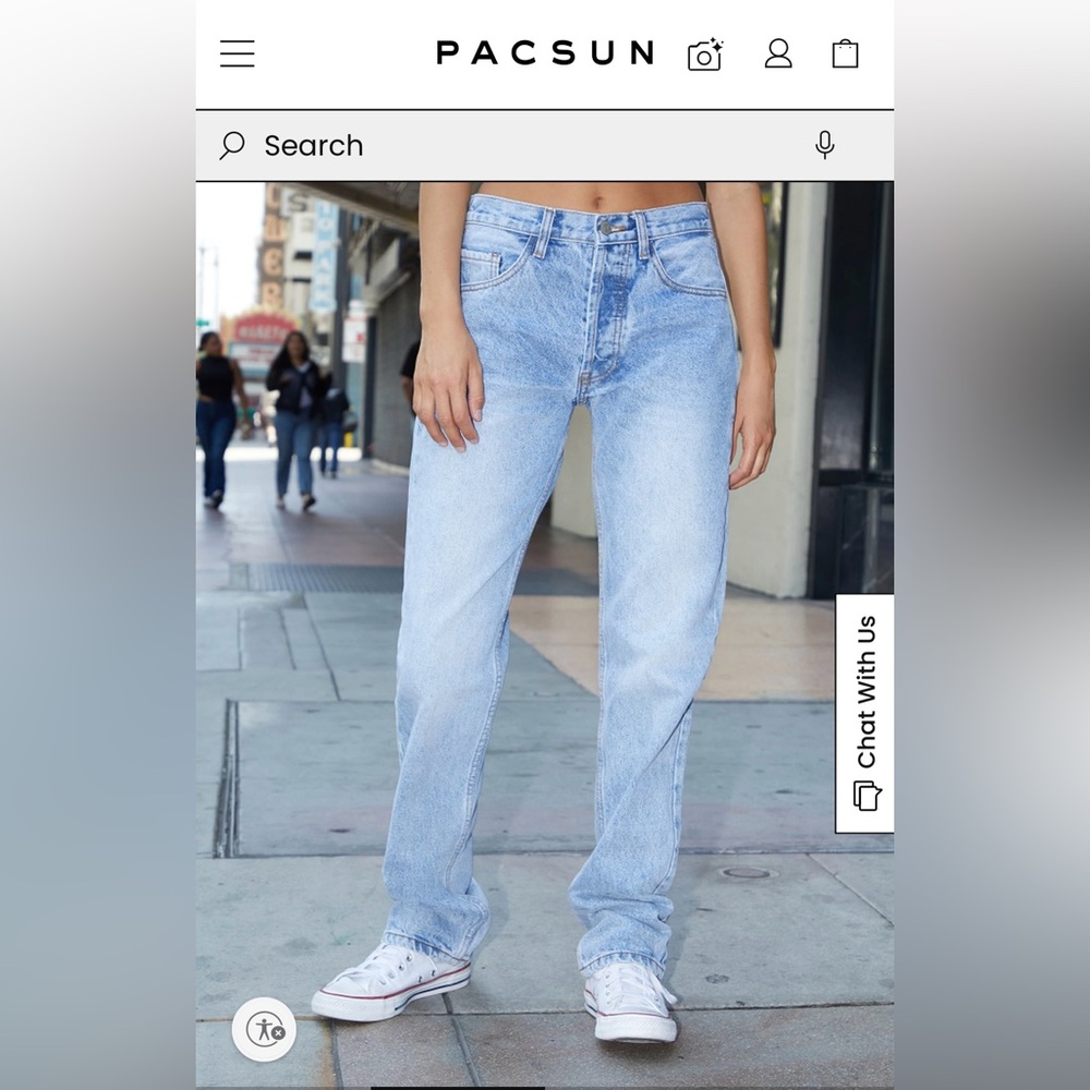 John Galt Denim Mid-Rise Jeans